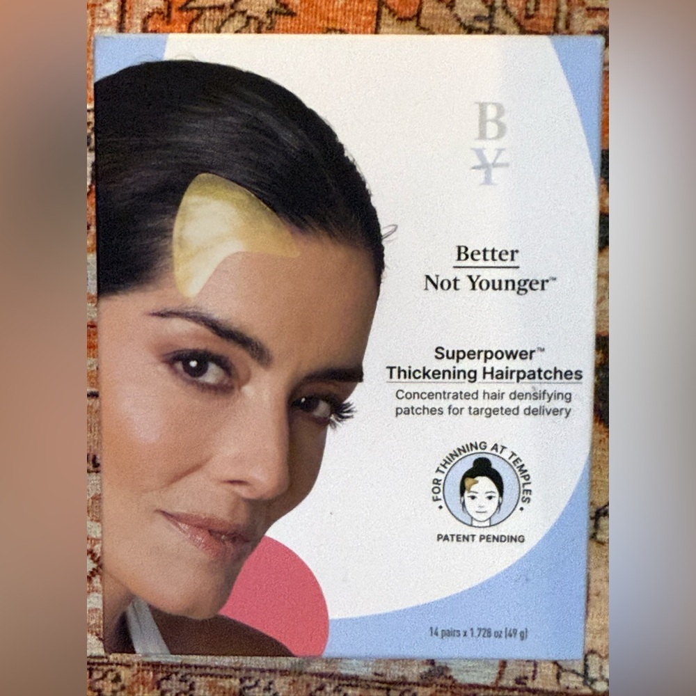 Brand New Better Not Younger Superpower Thickening Hairpatches Unopened Box